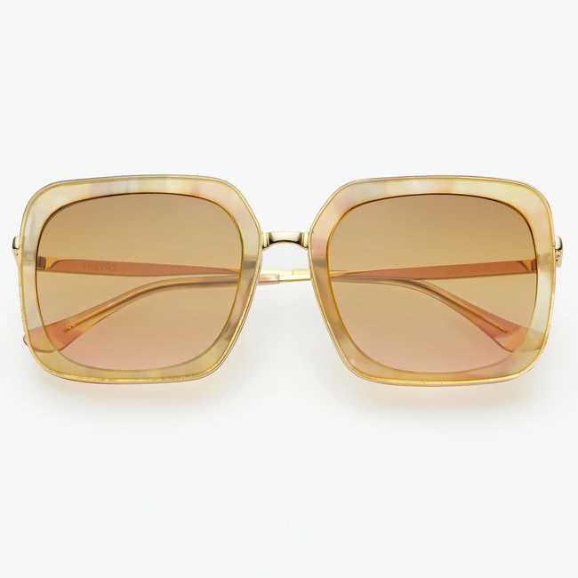 Lulu Yellow & Pearl Sunglasses by Freyrs