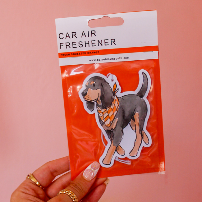 Bluetick Coonhound Standing Air Freshener