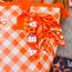 Gameday Bag Charm - Orange Bandana