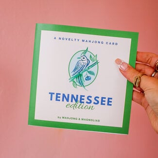 Tennessee Novelty Mahjong Card