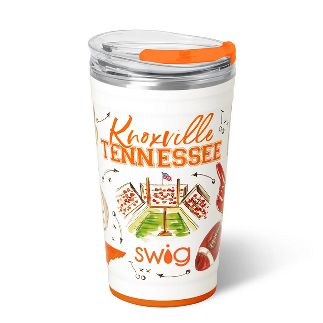 24oz Party Cup - Tailgates In Knoxville