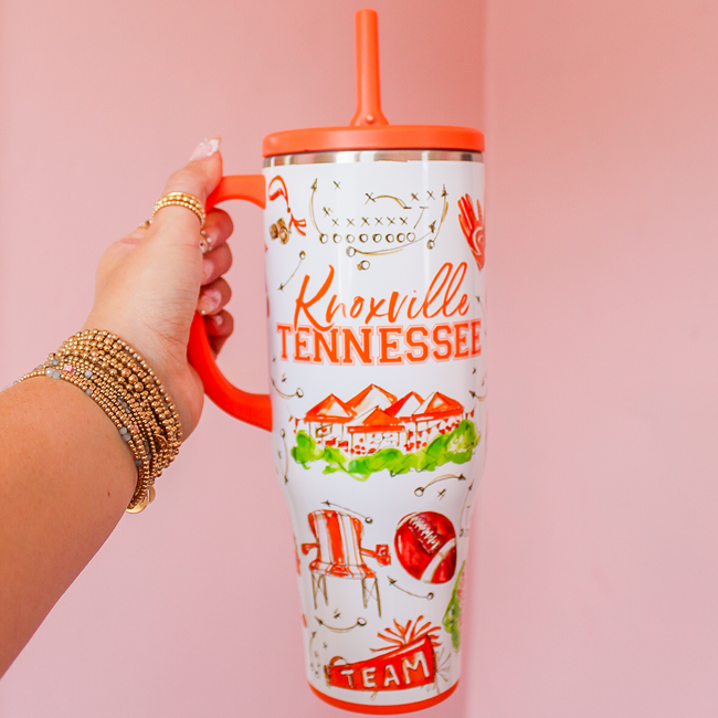 40oz Mega Mug - Tailgates In Knoxville