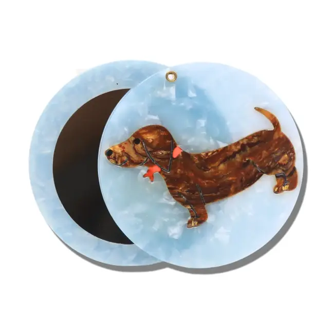 Dachshund Compact Mirror