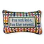 I'm The Reveal Needlepoint Pillow