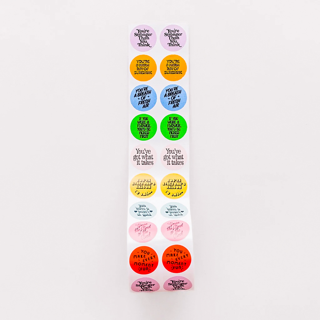 Compliments Sticker Roll