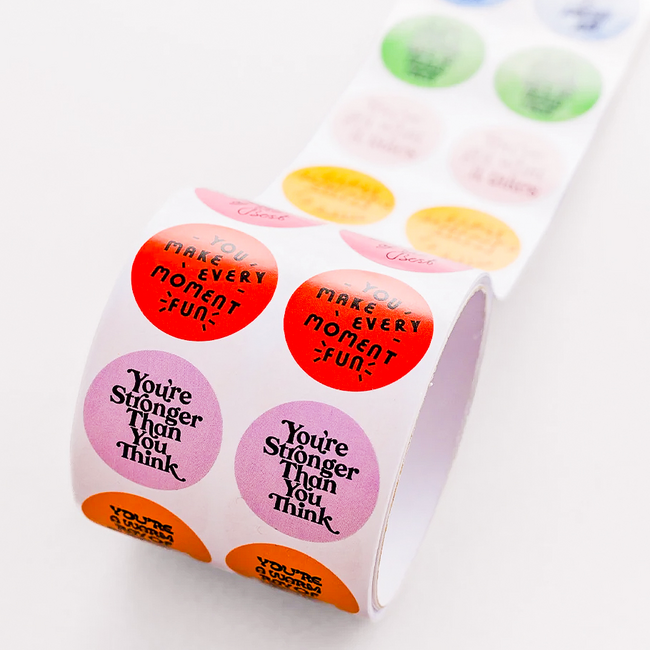 Compliments Sticker Roll