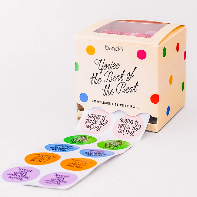 Compliments Sticker Roll