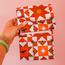 Quilt Work Geometry Tea Towel