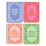 Book Lover Reading Quotes Magnetic Bookmarks Set of 4
