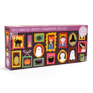 Pippi Post Spooky Cute Halloween Frames - 400 Piece Jigsaw Puzzle