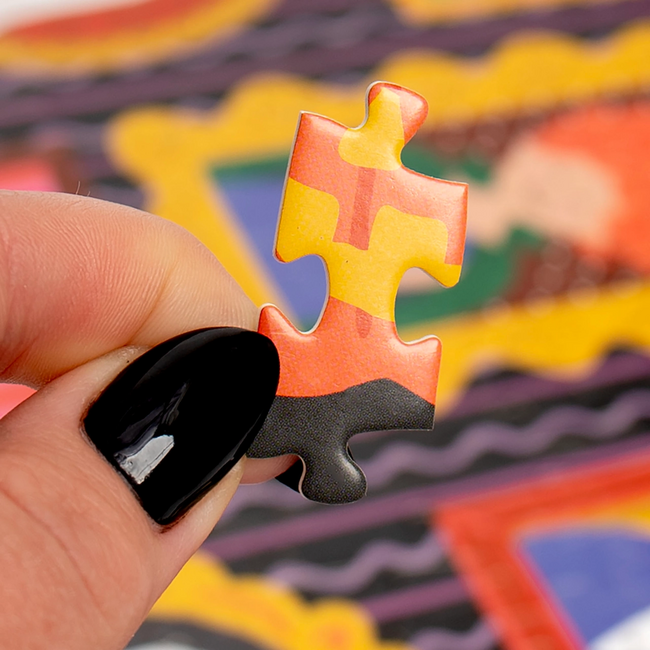 Spooky Cute Halloween Frames - 400 Piece Jigsaw Puzzle