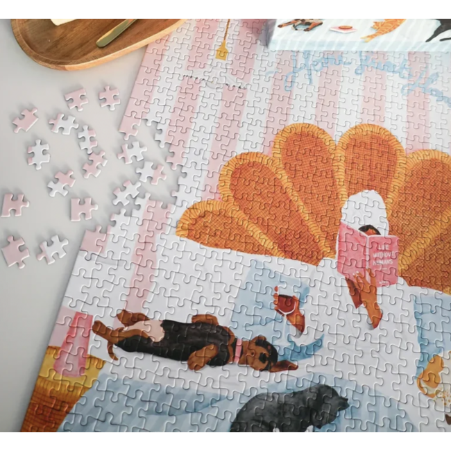 Life Without Humans - Jigsaw Puzzle 1000 pieces