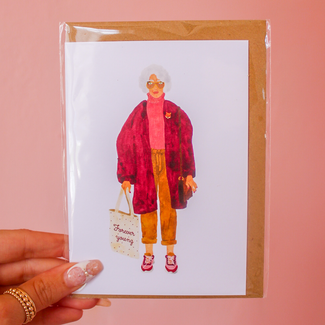 All The Way To Says Forever Young Card