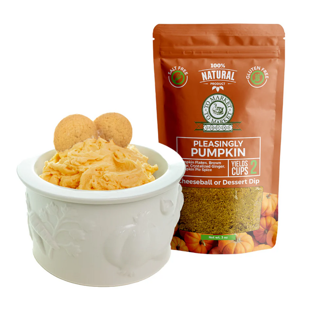 Pleasingly Pumpkin - Cheeseball or Dessert Dip