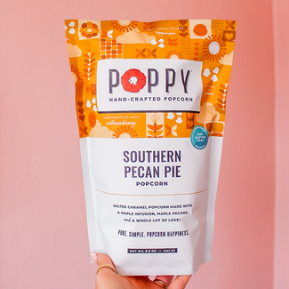 Poppy Popcorn Southern Pecan Pie Popcorn Market Bag