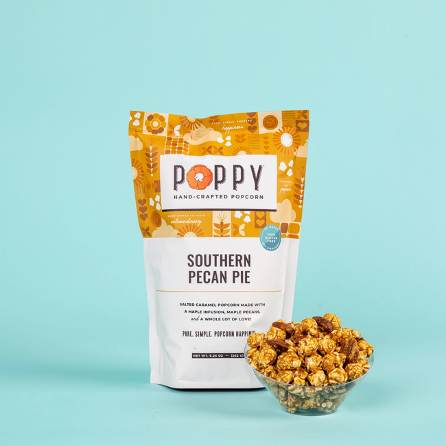 Southern Pecan Pie Popcorn Market Bag