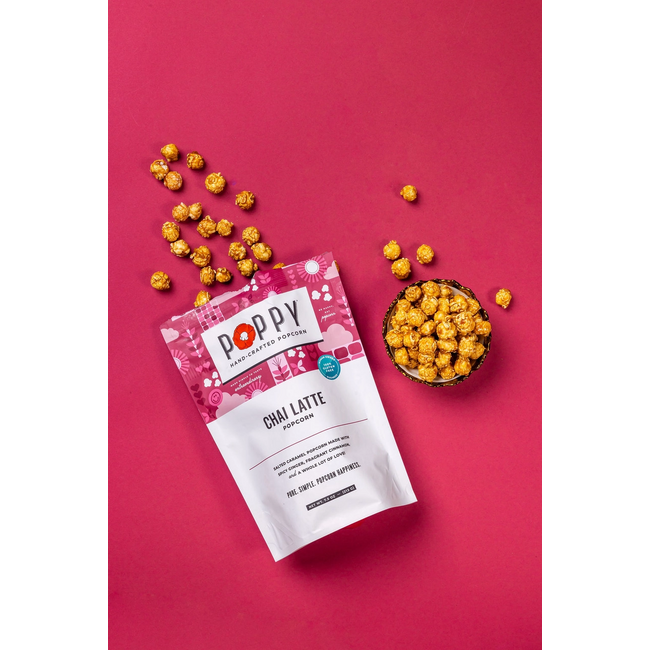 Chai Latte Popcorn Market Bag