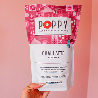 Poppy Popcorn Chai Latte Popcorn Market Bag
