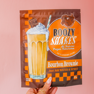 Bourbon Brownie Boozy Shakes