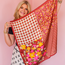 Floral 4-in-1 Square Scarf