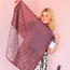 Paisley 4-in-1 Square Scarf in Brown