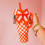 30oz Mega Mug - Gameday Gingham Orange