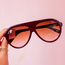 Maxwell Burgundy Sunglasses by Freyrs