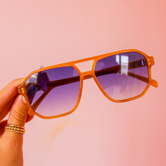 Billie Light Brown Sunglasses by Freyrs