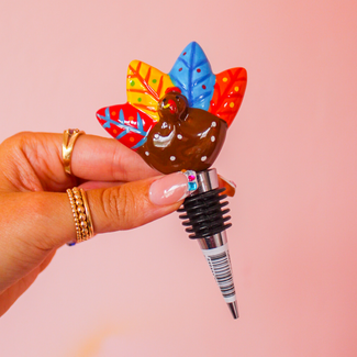 Turkey Bottle Stopper