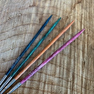 Knit Picks Options Short Interchangeable Foursquare Majestic Circular  Knitting Needle Review - Yay For Yarn