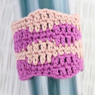 Crochet 202 - Smooth Wave Cup Cozy: Sat. Feb. 24, 3:30-5:30pm