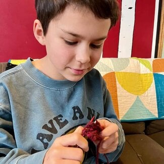 Class: Kids Knit!: Tues. & Thurs., May 14, 16, 21 & 23, 4:15-5:15pm