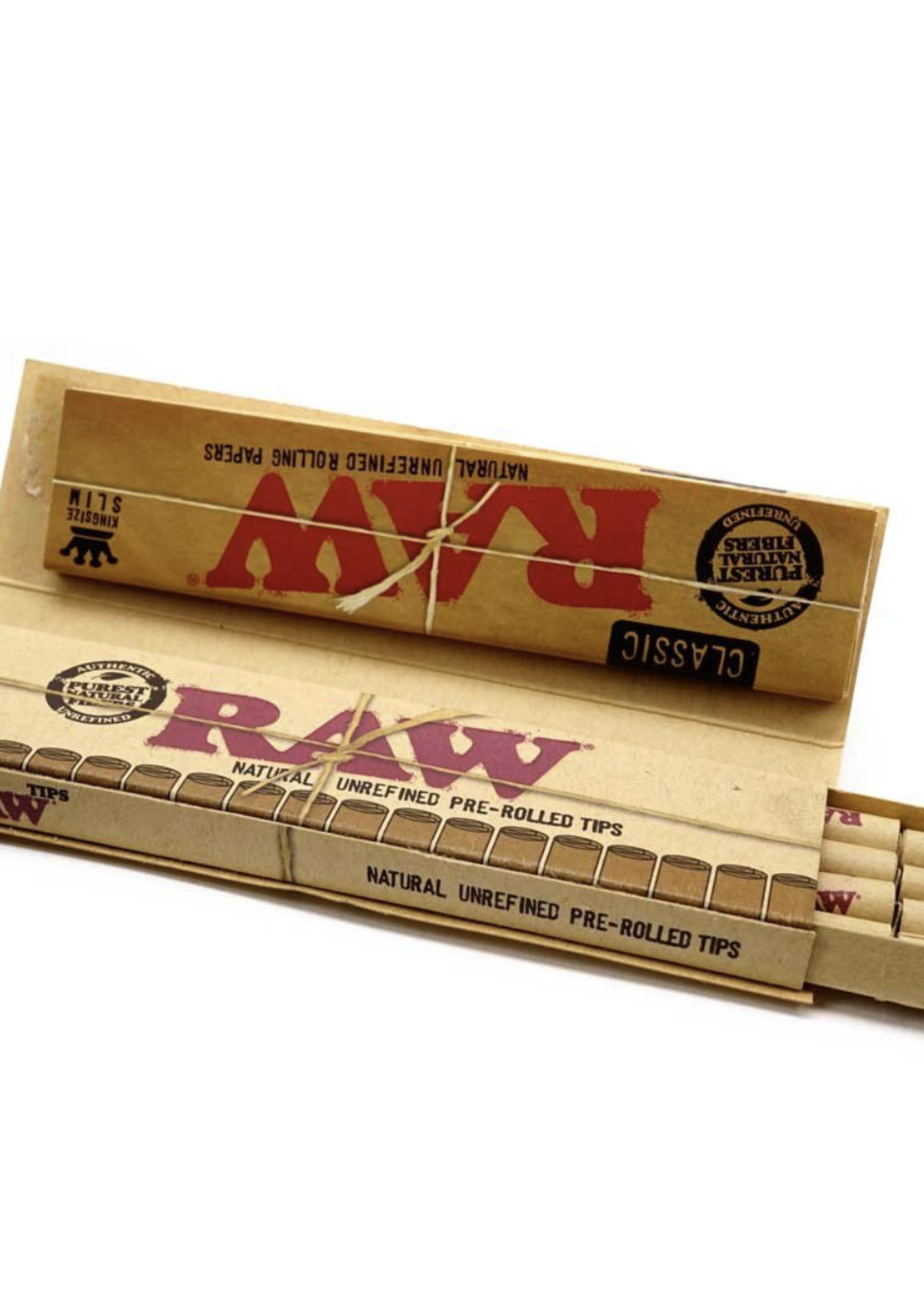 Raw Pre-Rolled Tips Slim