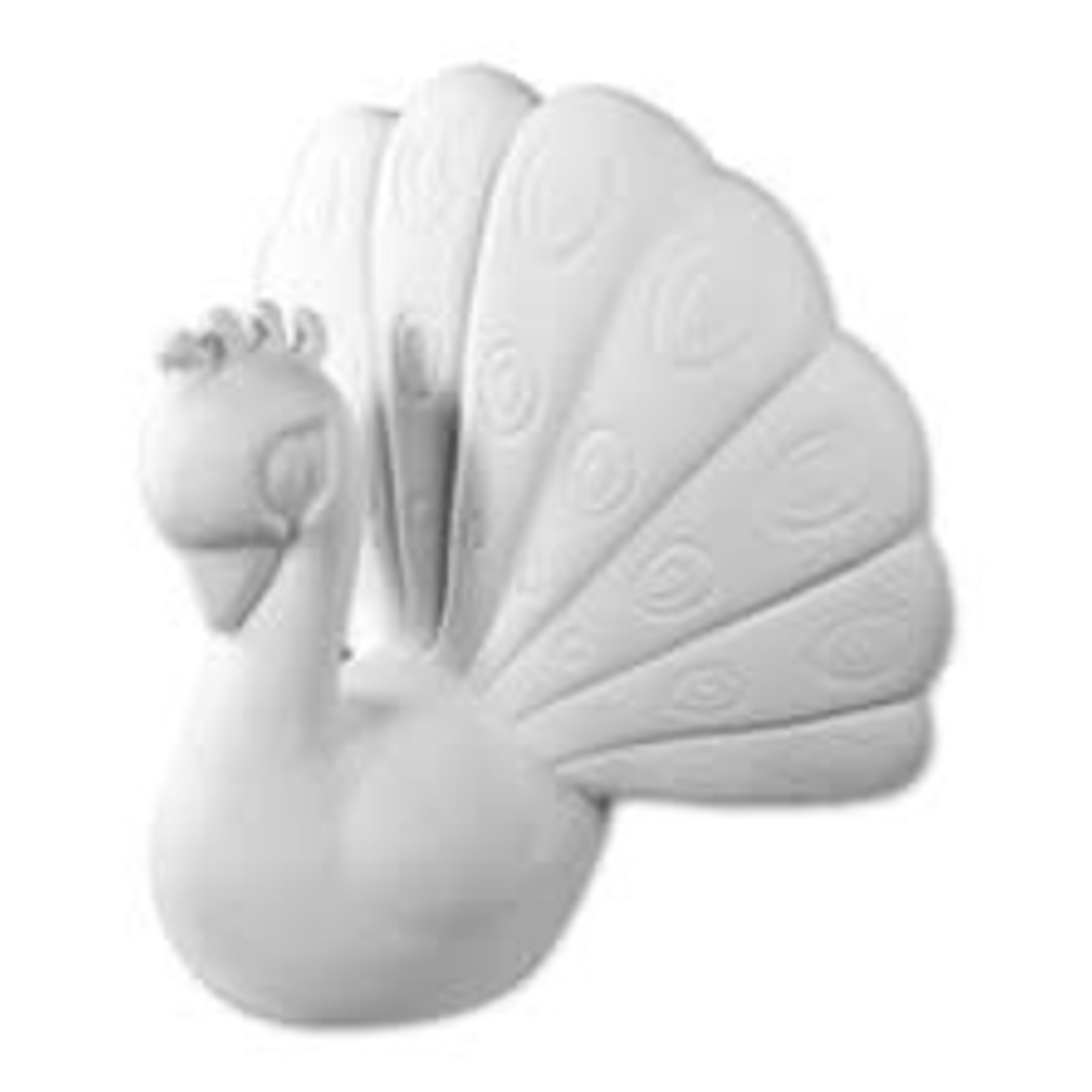 Piper The Peacock - 2¼" L x 4⅛" W x 4⅛" H