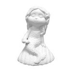Shelly The Mermaid - 3¼" L x 2½" W x 4½" H