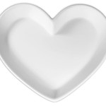 Heart Plate - Medium  (8 ½" L x 7 ¼" W x 1" H)