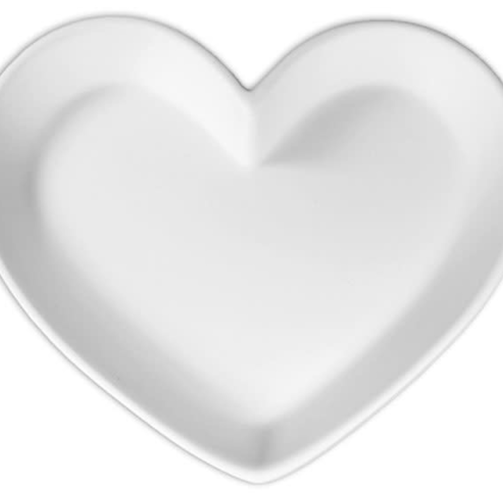 Heart Plate - Medium  (8 ½" L x 7 ¼" W x 1" H)