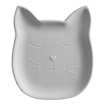 Cat Face Dish 6 ⅛" W x 5 ⅜"L