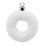 Donut 3D Ornament - 3 ¾" H x 1 ⅛" Thick