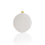 Round Puffy Ornament - 4D x .75 thick