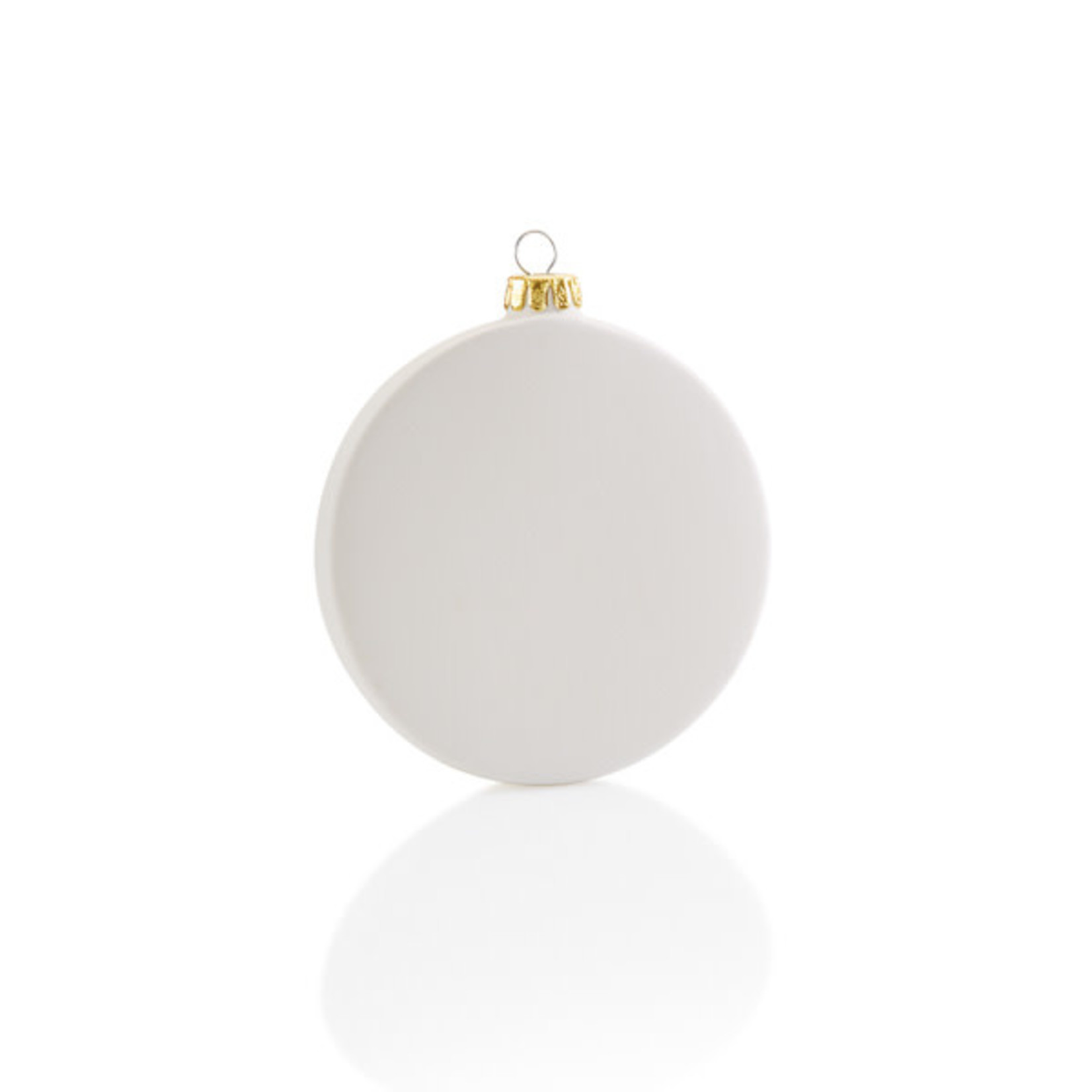 Round Puffy Ornament - 4D x .75 thick