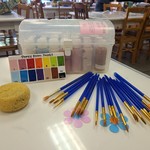 Small Paint Kit for Party at Home