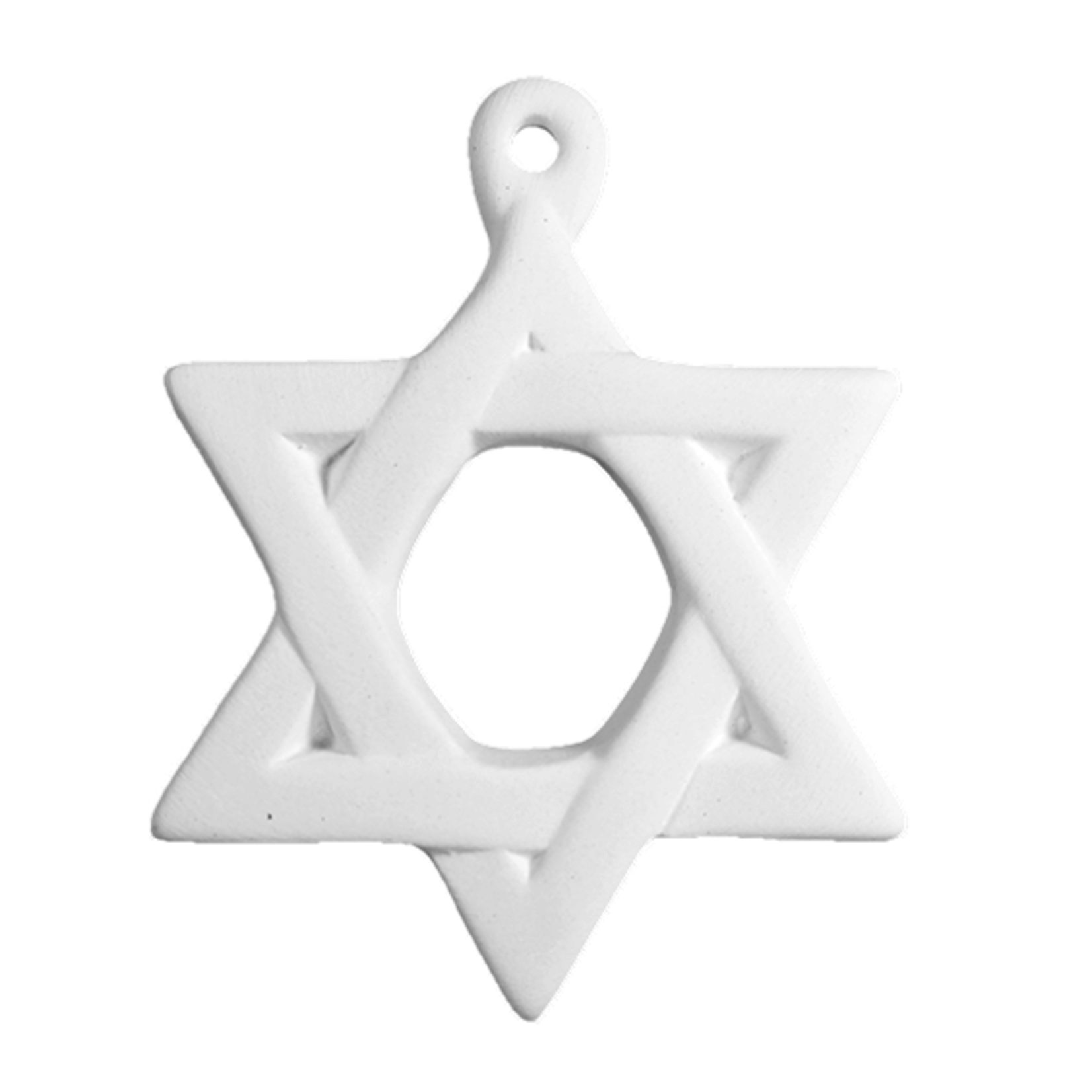 Star of David Ornament -  2 ½" W x 3" H