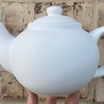Round Teapot - 8 1/2" W x 5" H x 5 3/4" D