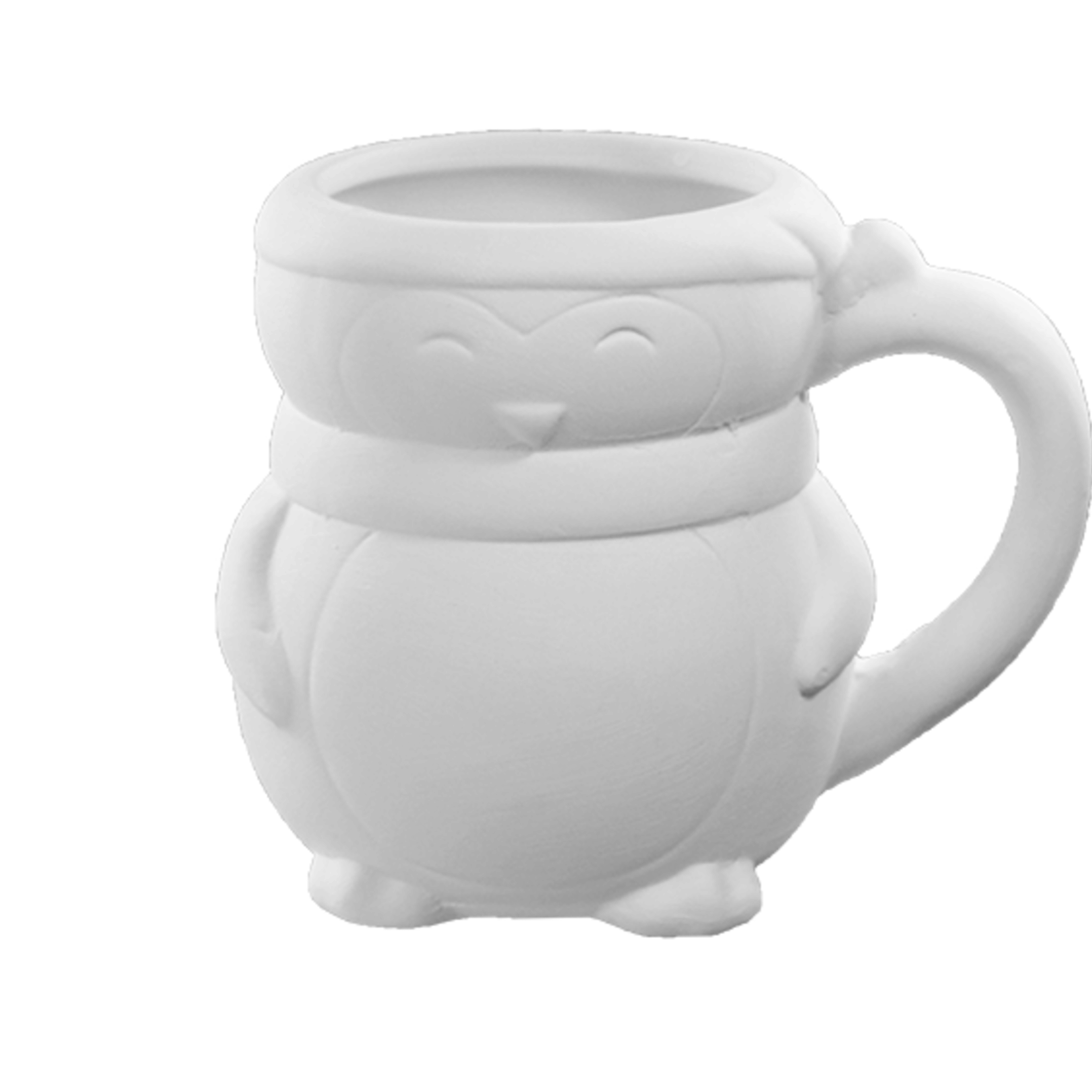 Cute Penguin Mug - 3⅜" Dia. x 4⅛" H (14 Ounces)