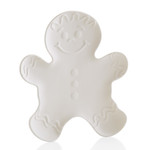 Gingerbread Man Plate - 10.75L x 9.25W