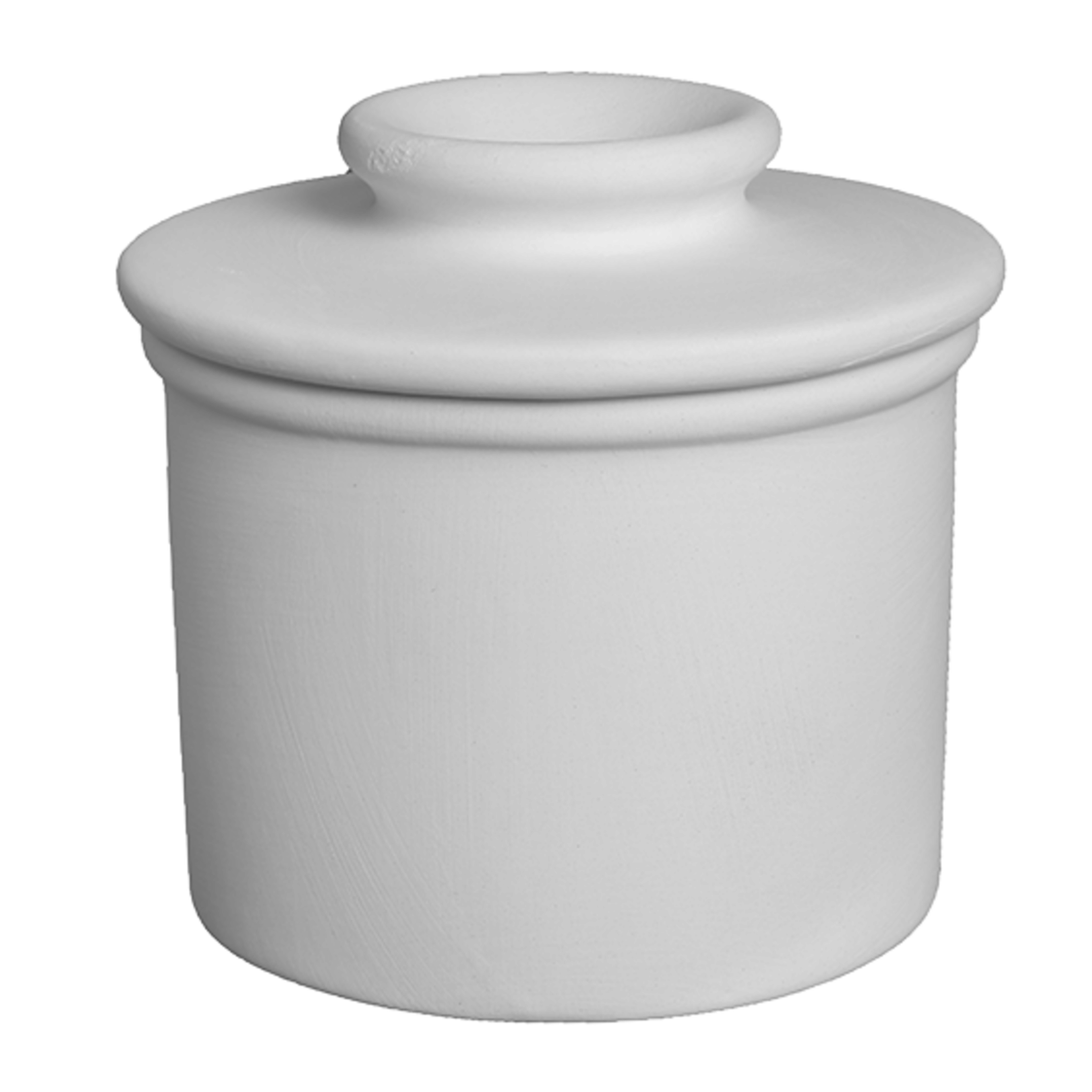 French Butter Crock - 4" H x 4" Dia.