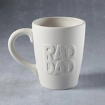 Rad Dad Mug - 6.35 x 4.45 x 5.45