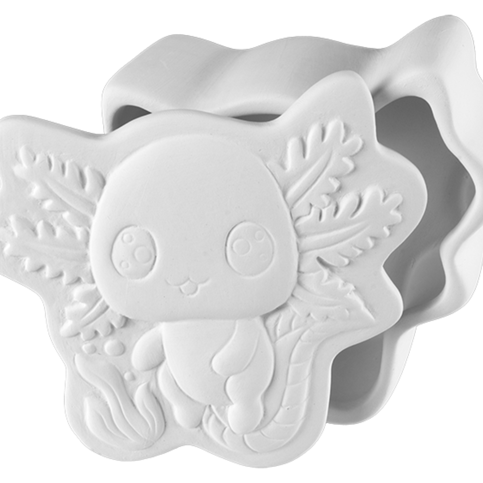 Archie Axolotl Box - 4 ¾" W x 4 ⅜" L x 2 ⅜" H