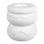 Double Donut Box - 4 ½" H x 3 ⅞" Dia